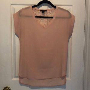 Duster pink blouse